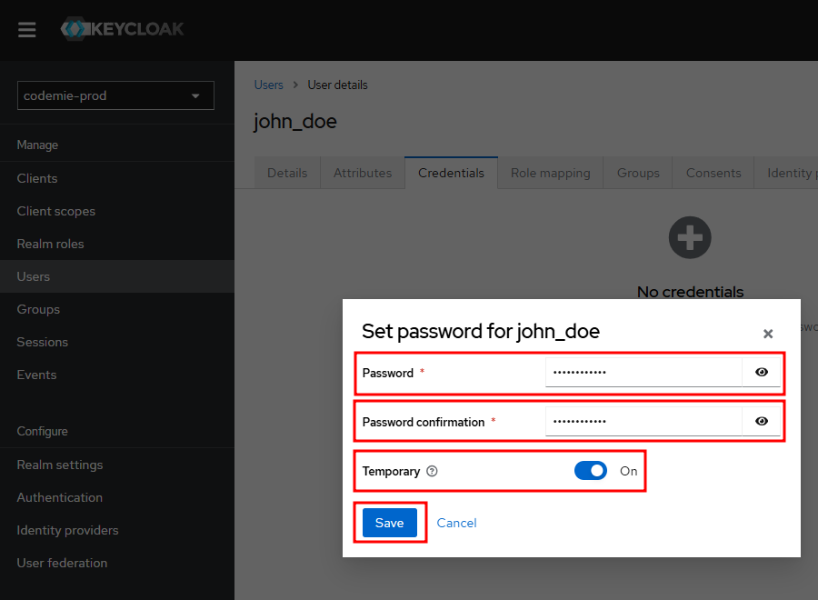 Password Form